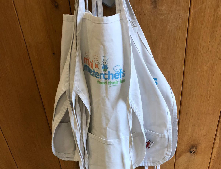 Mini masterchefs aprons
